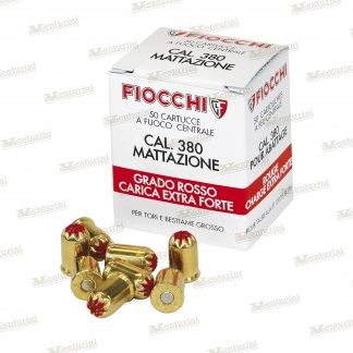 Cartucce a salve Fiocchi calibro 8mm Blanc Blank - 50 pz - Armeria Pesaro